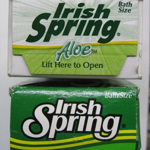 Vintage Irish Spring Original Scent Soap 5 oz 1 bar & Aloe in Box Made In USA - Picture 4 of 9